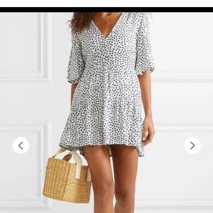 Faithfull The Brand Rae Floral Print Fresa Dress